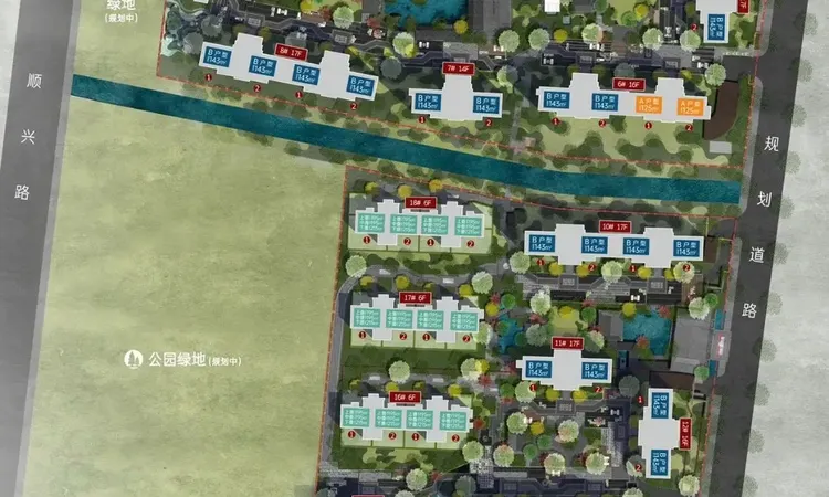 建发华润缦云楼层平面图