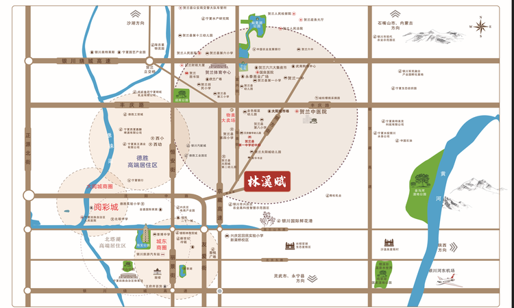 澳海林溪赋交通图