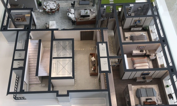 福天滨江院子楼层平面图