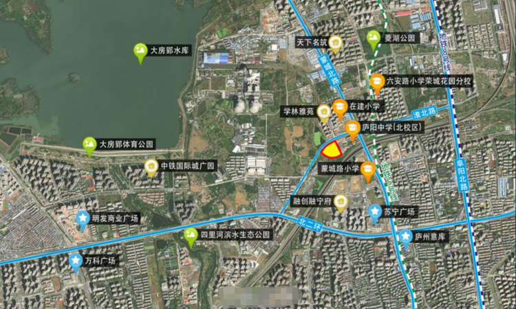 中煤云庐书苑交通图