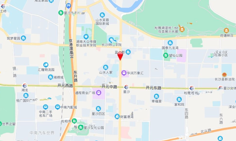 五矿·万境松雅交通图