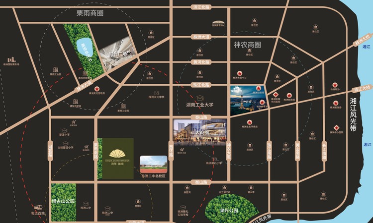 海琴臻境交通图