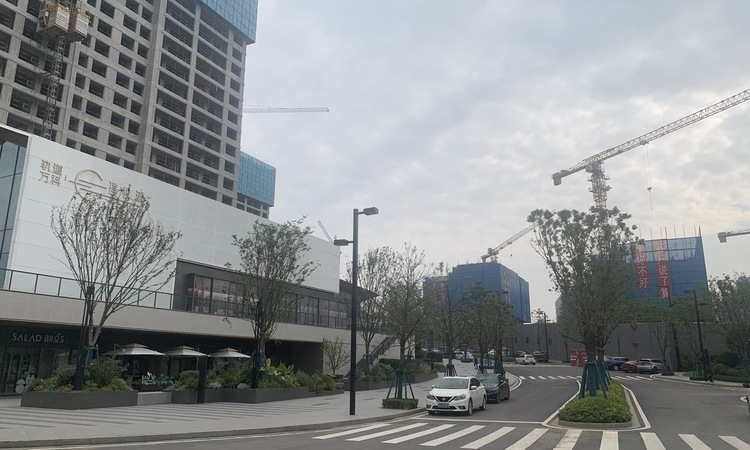 轨道万科·璞悦湾实景图