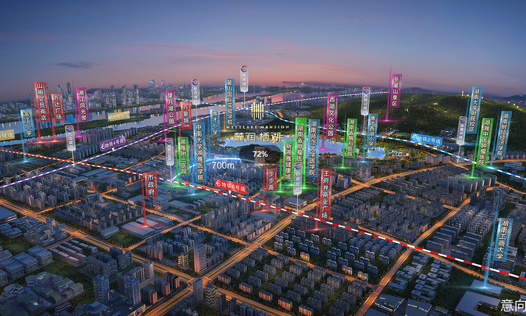 麓润·栖湖周边配套图