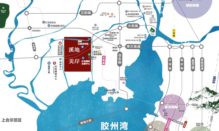 国信·溪地美岸交通图