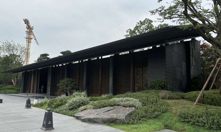 招商蛇口天青府施工进度图