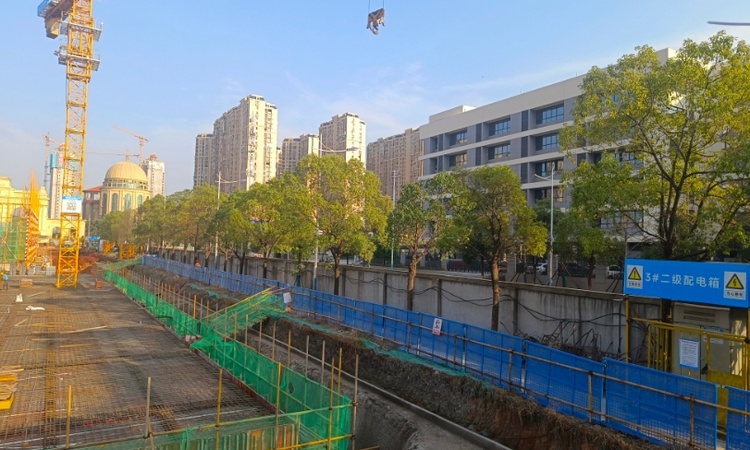 颐昇学府施工进度图