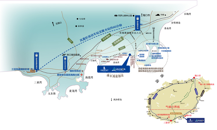 云帆济海1号交通图