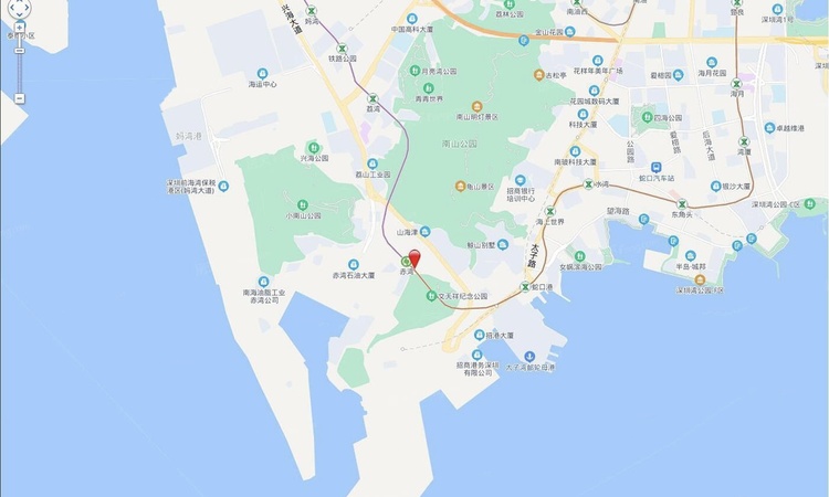 前海宸湾交通图