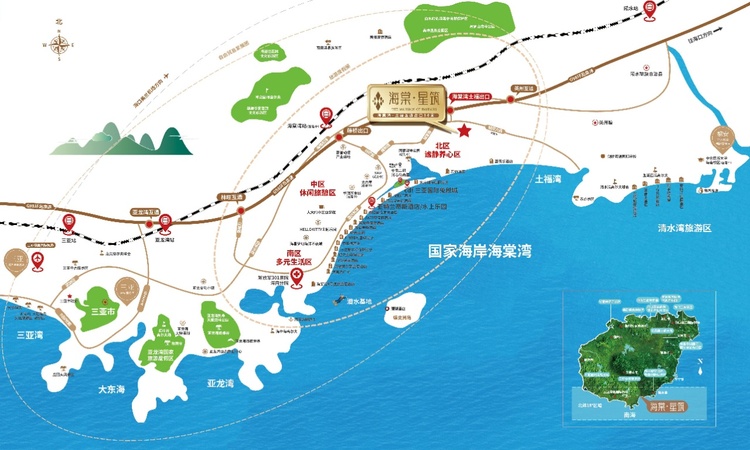 海棠星筑周边配套图