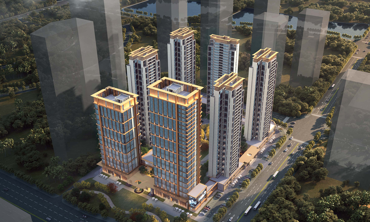 天瀑观山府效果图