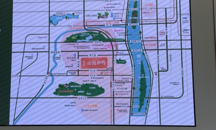 梦想山悦和鸣交通图