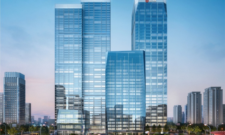 东方希望中心金融悦效果图