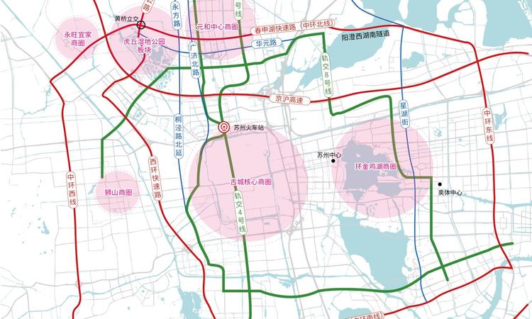 建发檀府交通图