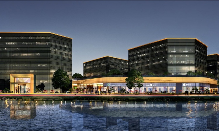 自贸天阶|兰极之星效果图