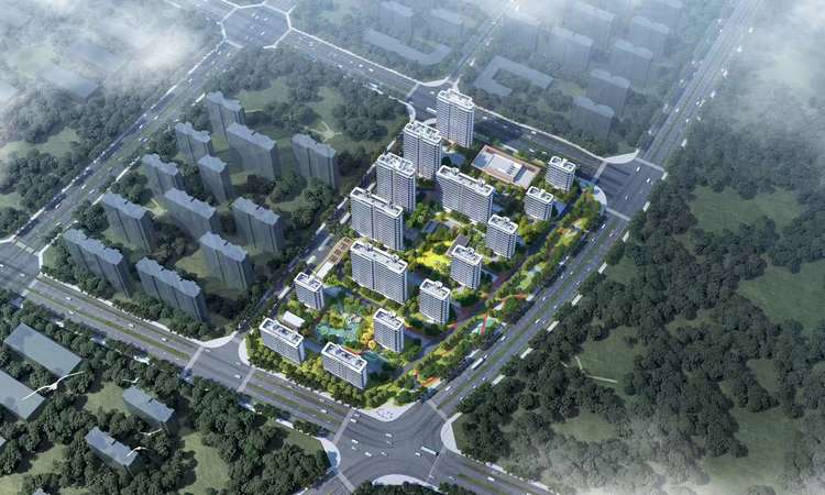 新华星耀玥湖楼层平面图