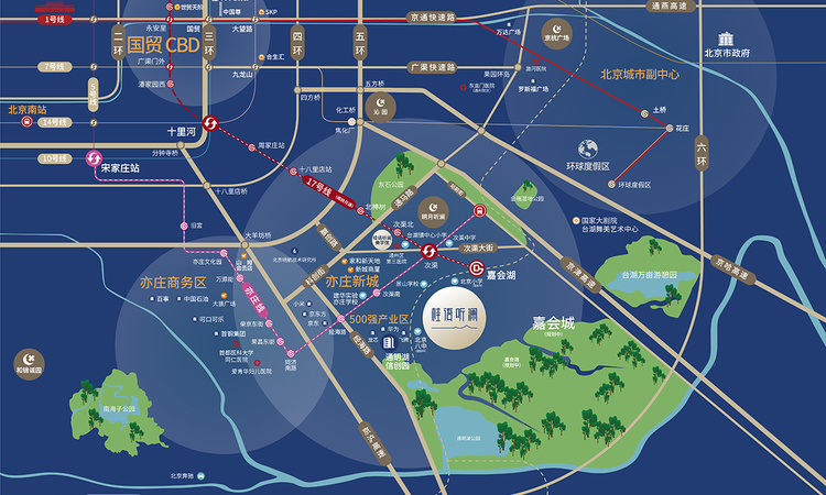 绿城桂语听澜交通图