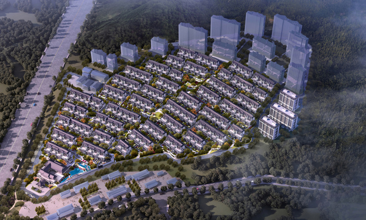 绿城桃李春风效果图