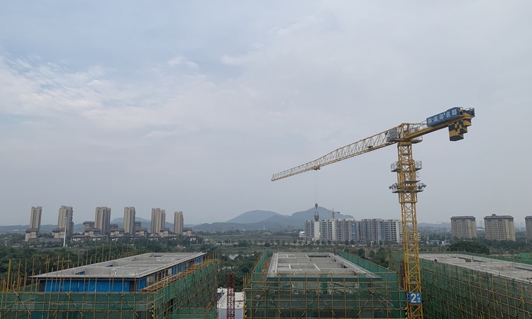 湖南建投·御湖印施工进度图