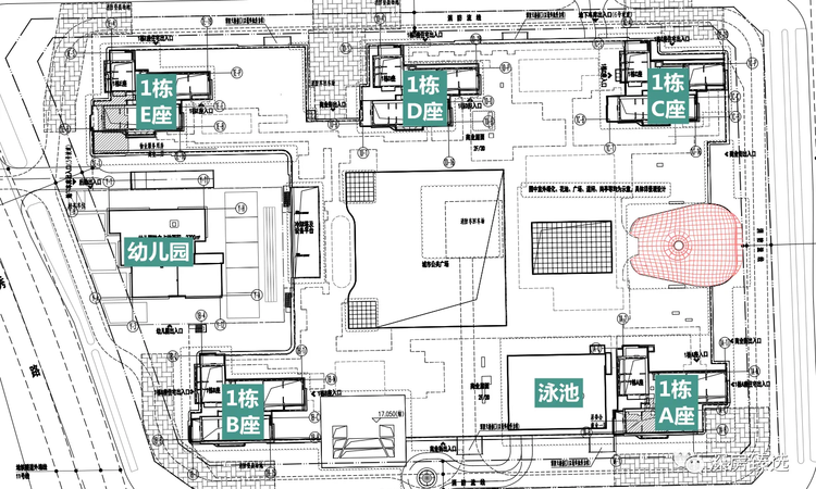 都市茗荟花园二期楼层平面图