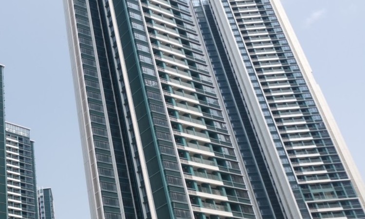 信义君御山汇珑花园施工进度图