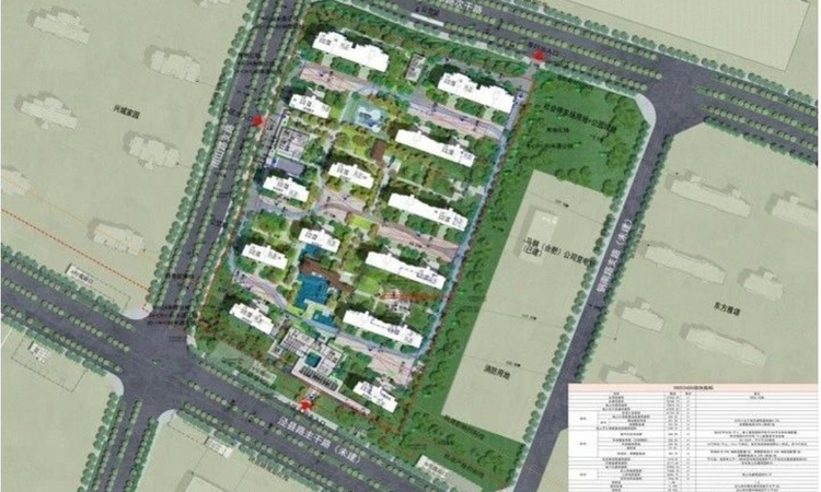 四川邦泰悦九章楼层平面图