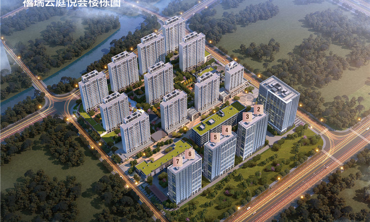 首创禧瑞云庭·悦荟效果图