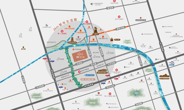  儒辰·辰光里交通图