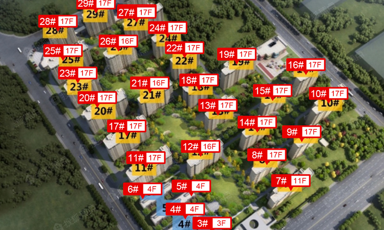 楚天都市蓝玉湾效果图