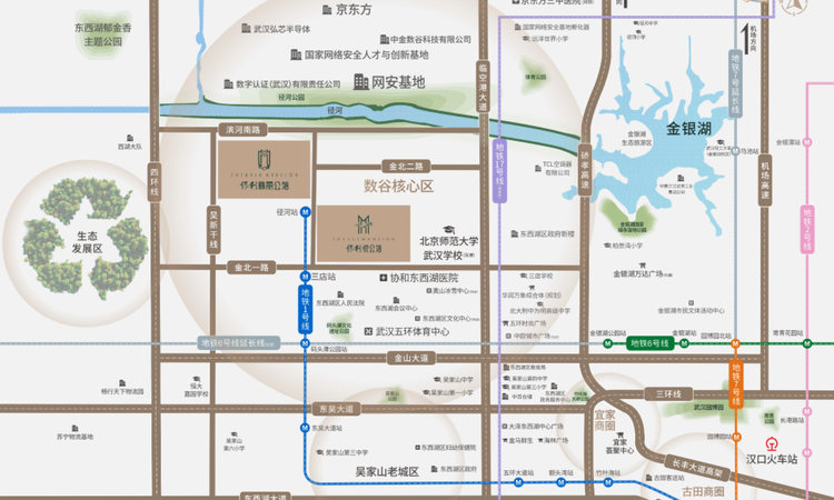 保利悦公馆交通图