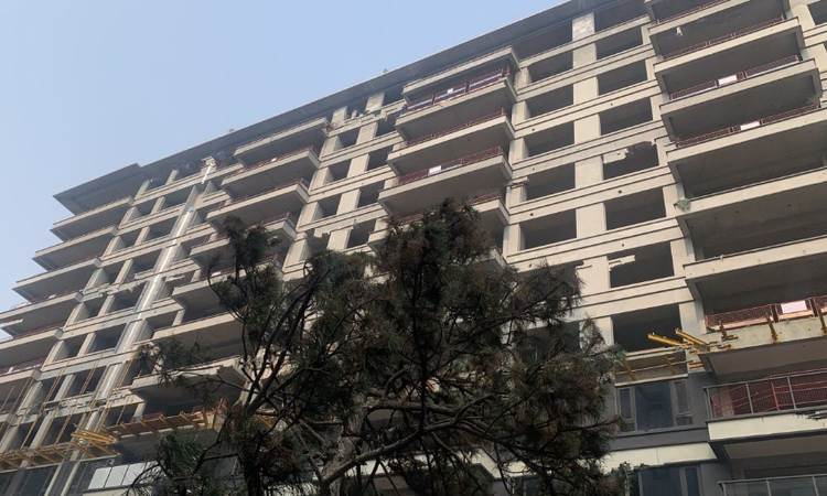 中国电建·泷悦长安施工进度图