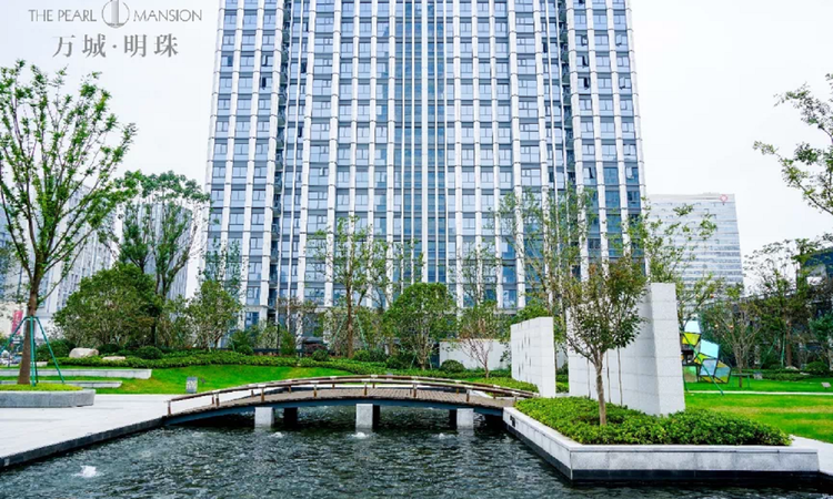 万城明珠实景图