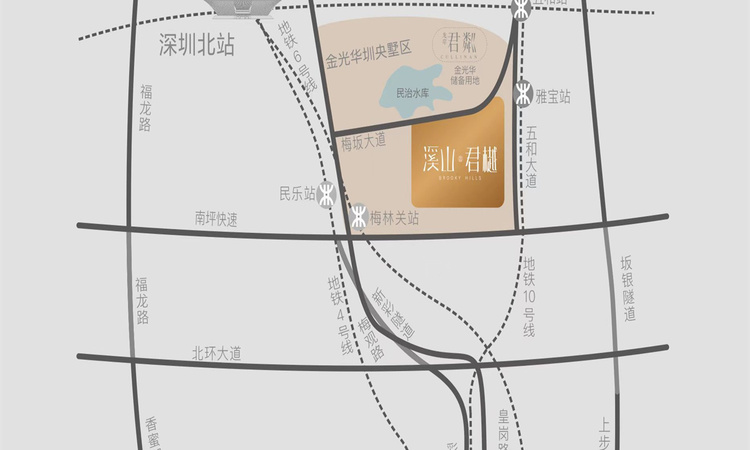 溪山君樾交通图