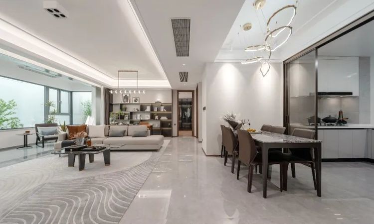 兴港和昌湖畔天樾样板间