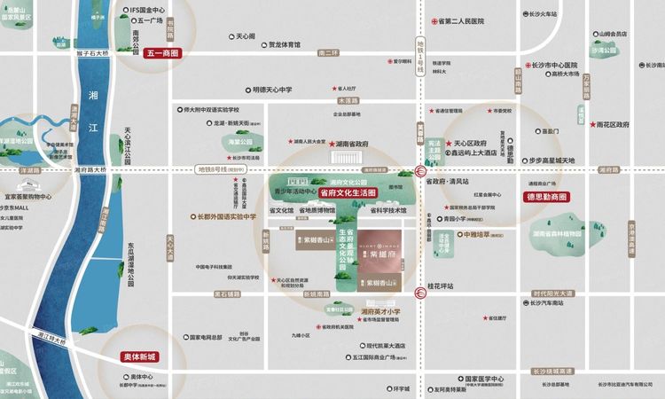 鑫远紫樾府交通图