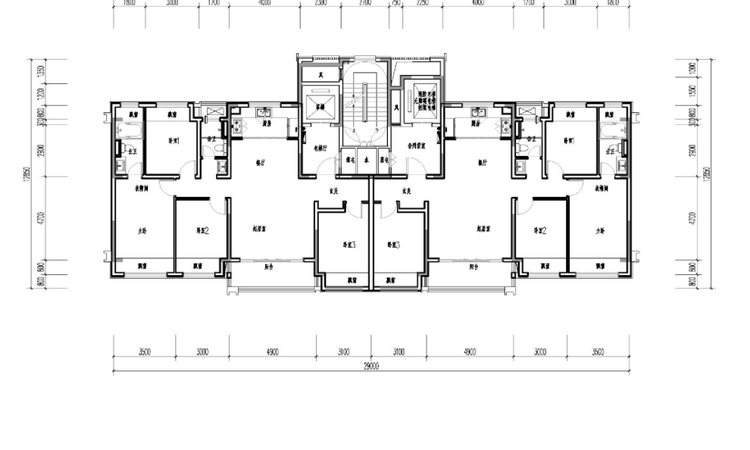 保利琅悦楼层平面图
