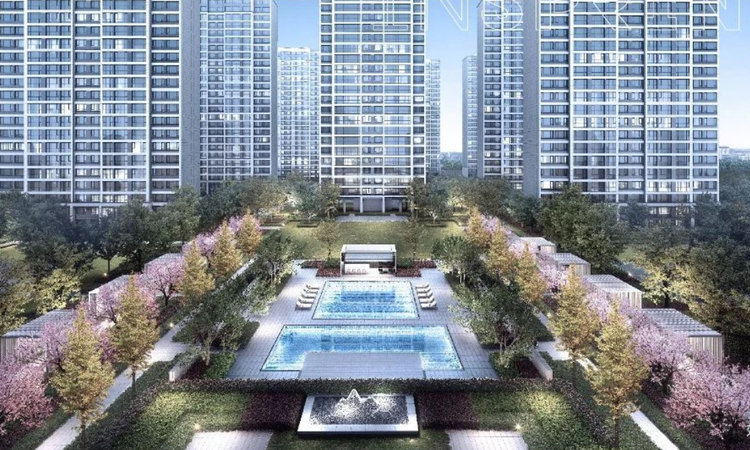 上湖春晓效果图