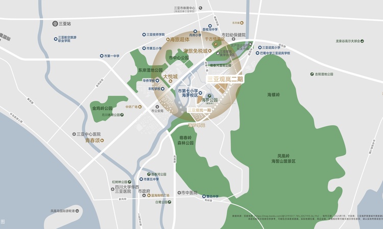 华润置地·观岚交通图