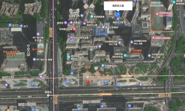 福安·瑞府交通图