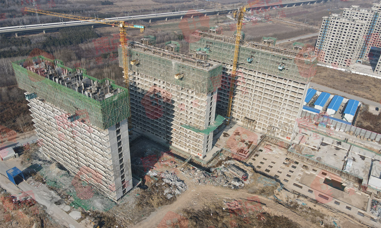 领熙府施工进度图