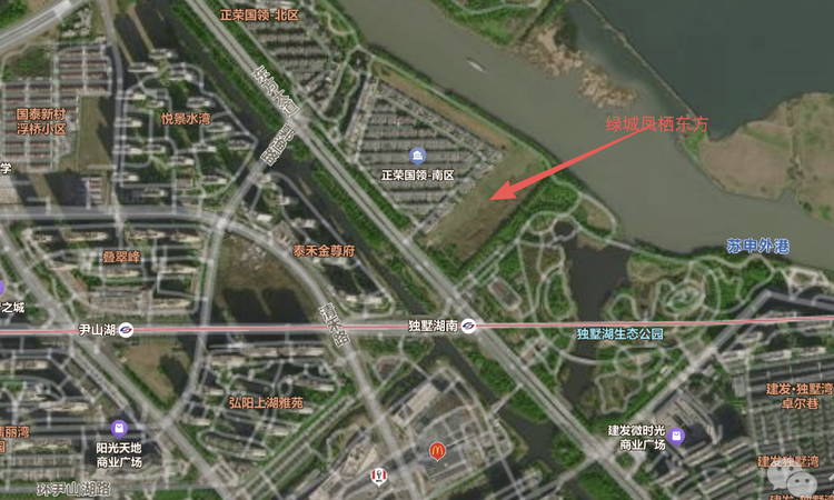 绿城凤栖东方交通图