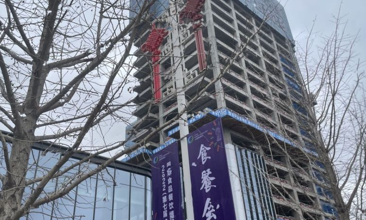 运达滨河广场施工进度图