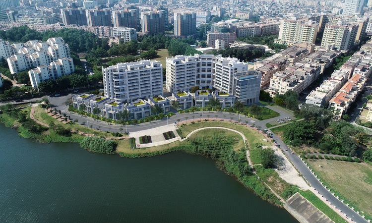 天鹅湖观景台效果图