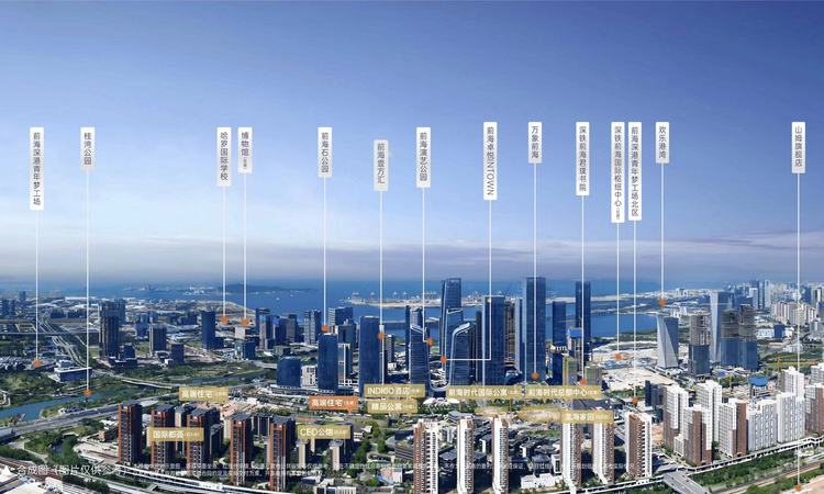 深铁前海时代交通图