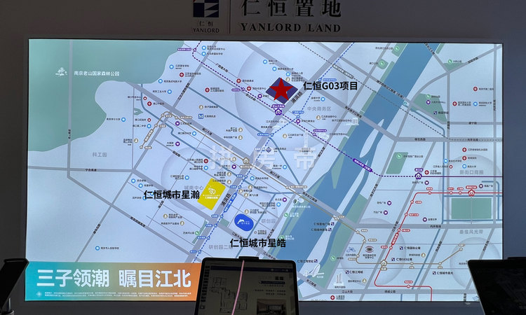 仁恒滨江园交通图