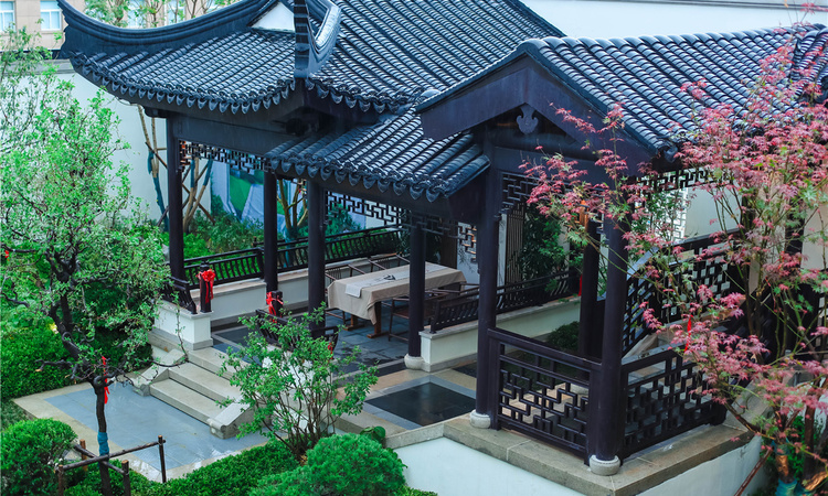 绿城·桃李春风实景图
