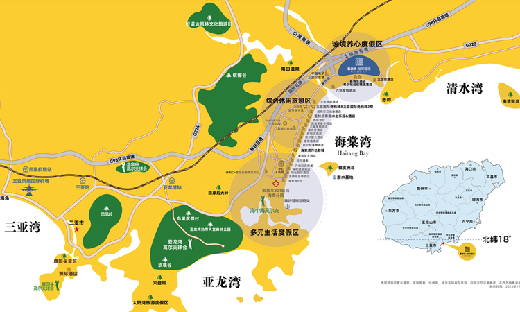 葛洲坝·海棠福湾周边配套图
