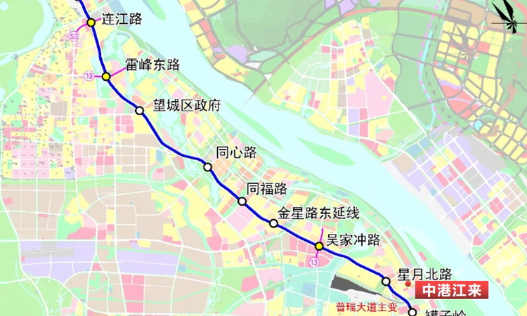 中港·江来周边配套图