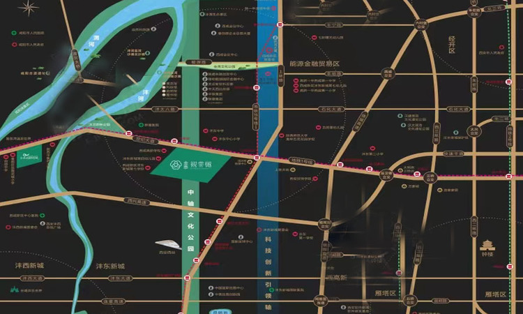 金泰観棠樾交通图