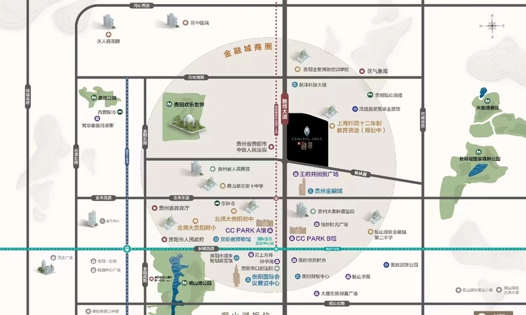贵阳城投·融翠交通图